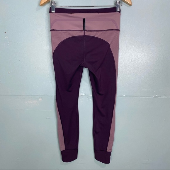 Athleta Allyson‎ Felix Legend Mesh 7/8 Tight Agate Purple Leggings Sz S 599169 - Picture 4 of 8